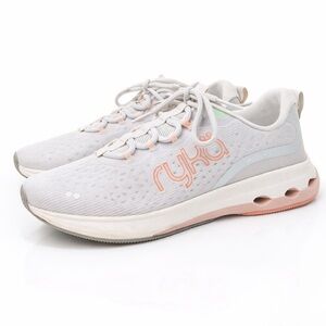 Ryka Activate Athletic Shoes White Pink 6.5